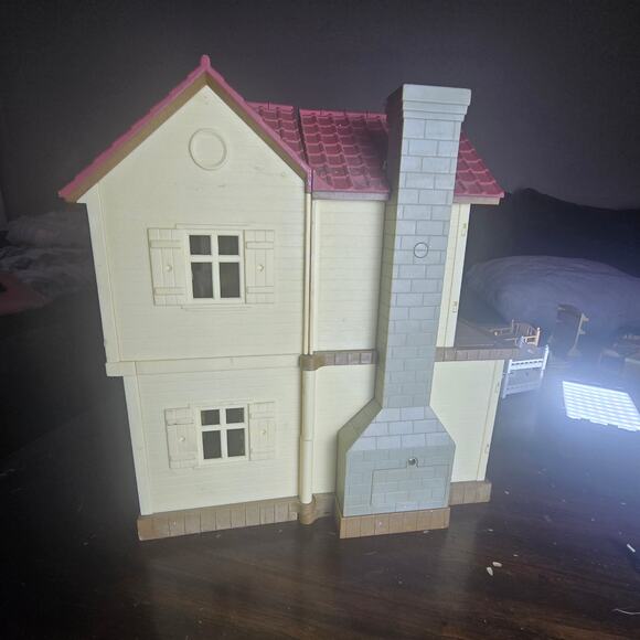 Calico Critters EPOCH Sylvanian Families Red Roof Country Home LOTS of Furniture - Picture 10 of 13